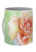 Custom floral coffee mug sharon bignell fine art