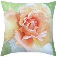 Custom floral throw pillows Sharon Bignell Fine Art